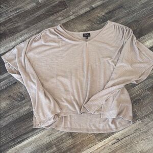 Taupe Box Tee